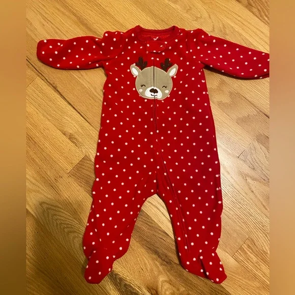 Carter's reindeer pajamas new arrivals